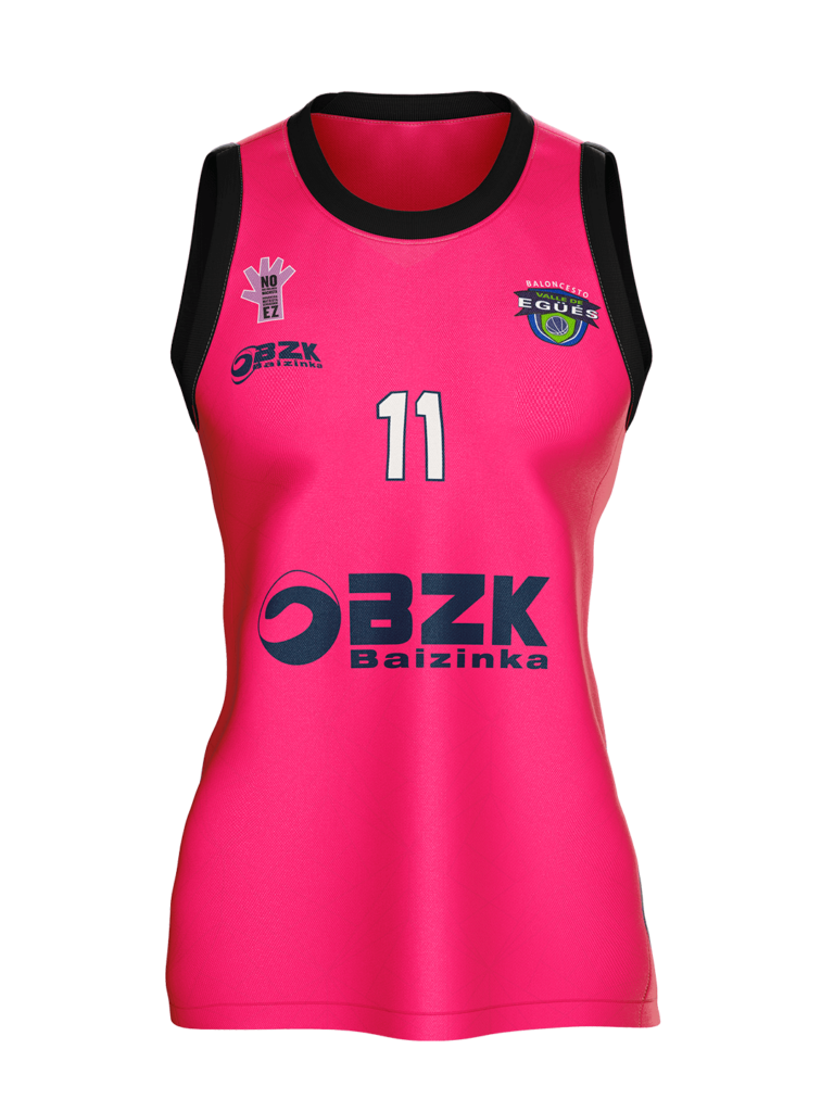 Camiseta baloncesto tirante ancho mujer
