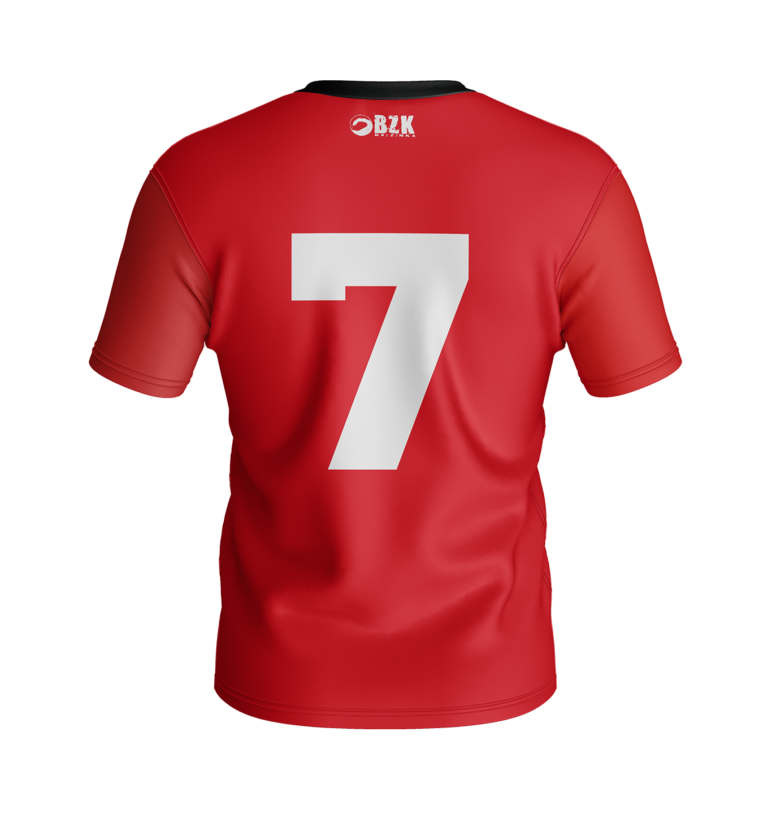 Camiseta de futbol personalizada con sublimación