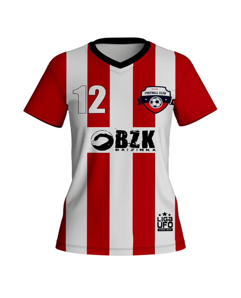 Camiseta de futbol mujer personalizada