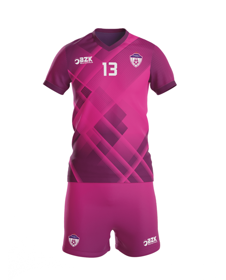 Equipación de futbol personalizada sublimada